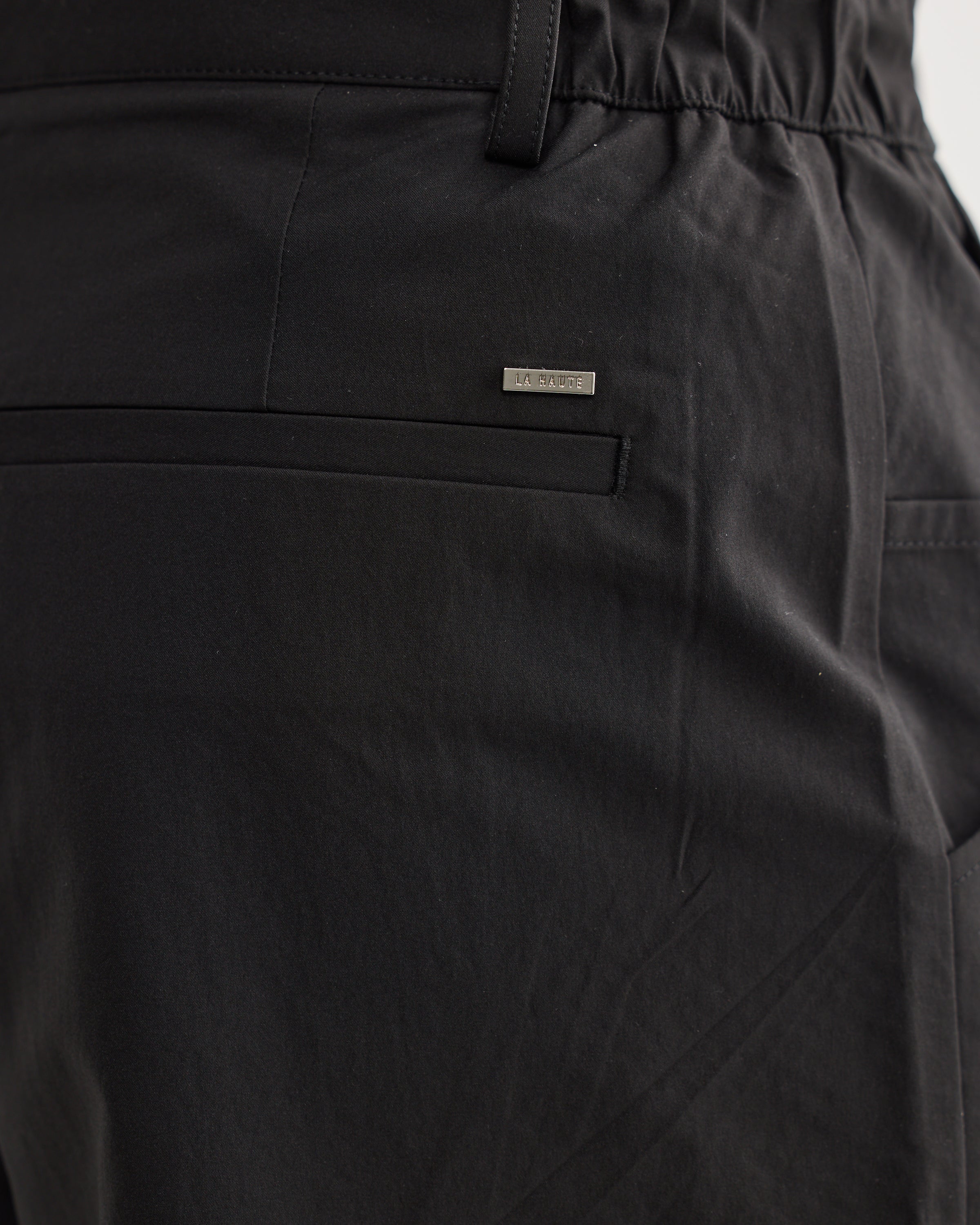 Black Baggy Cargo Pant