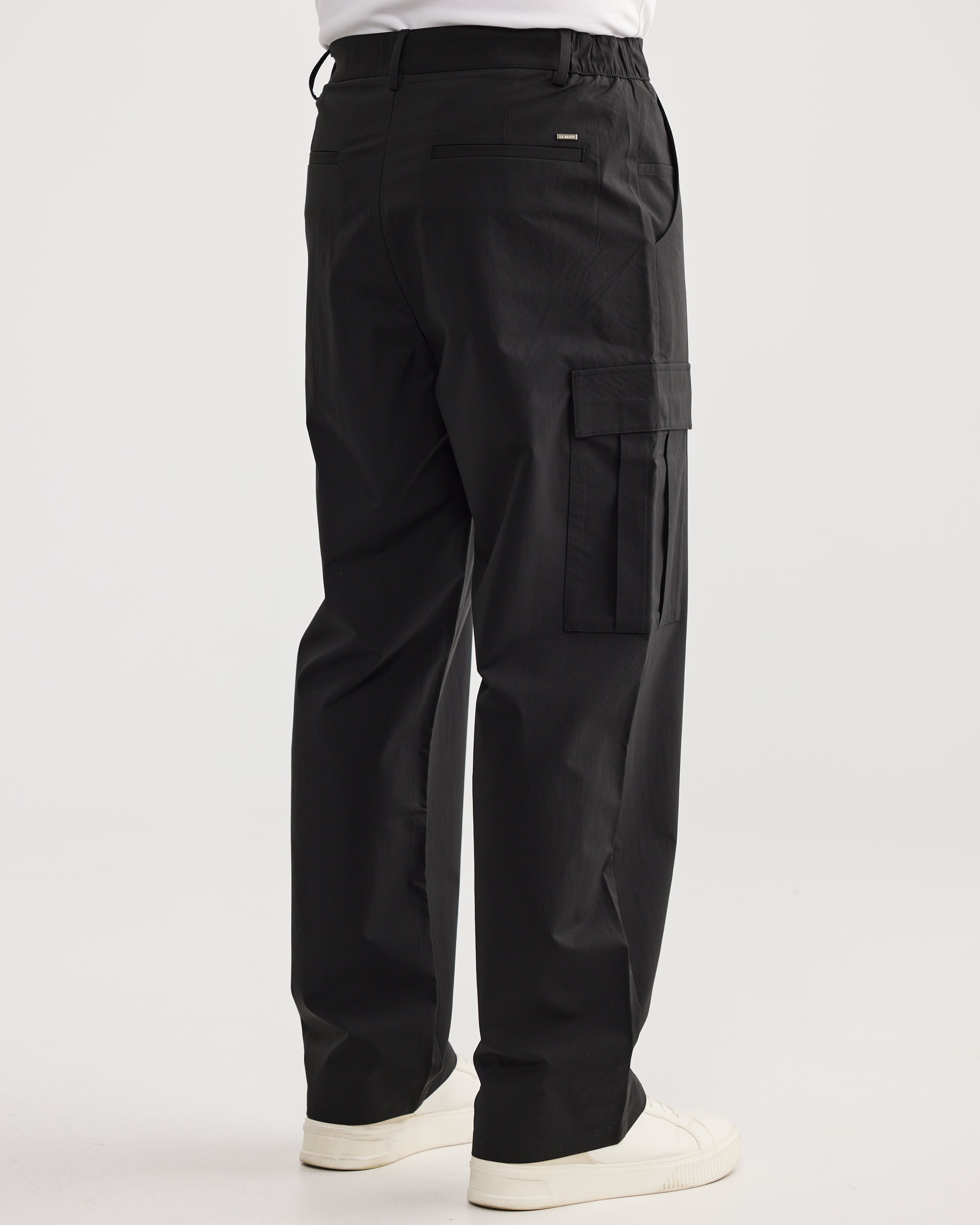 Black Baggy Cargo Pant