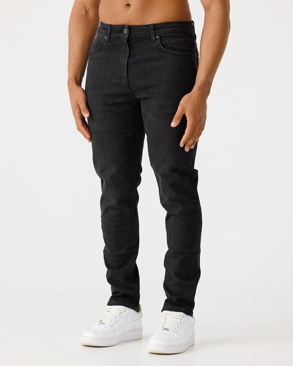 Vintage Black Slim Fit Jeans