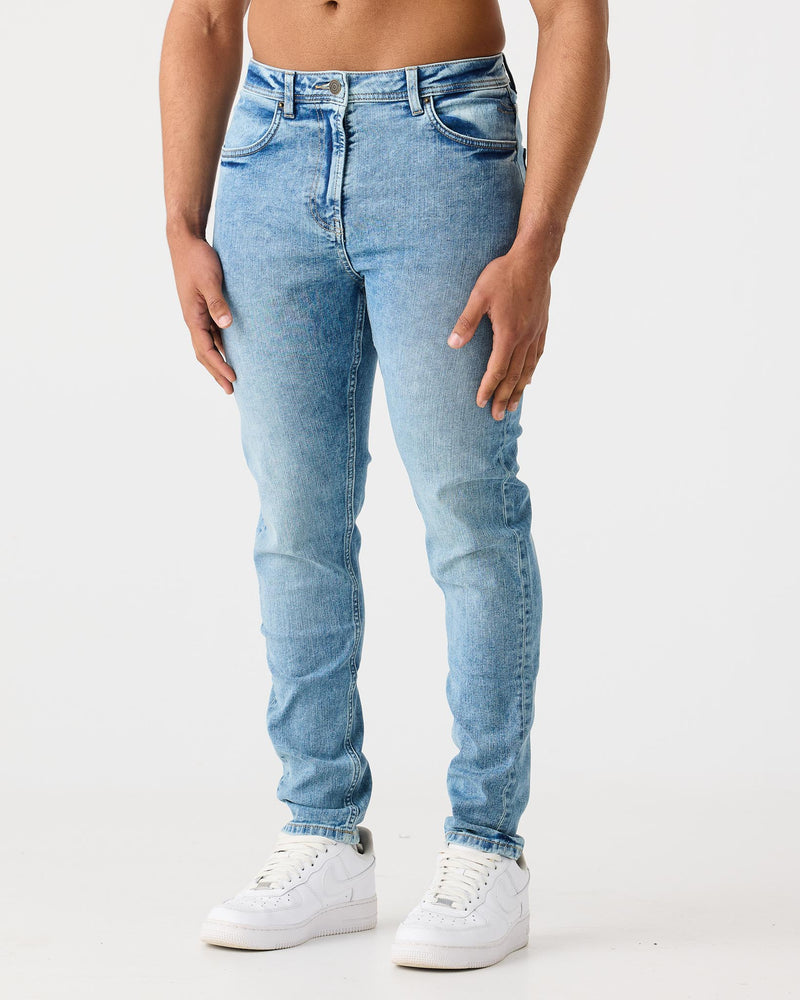 Vintage Blue Slim Fit Jeans