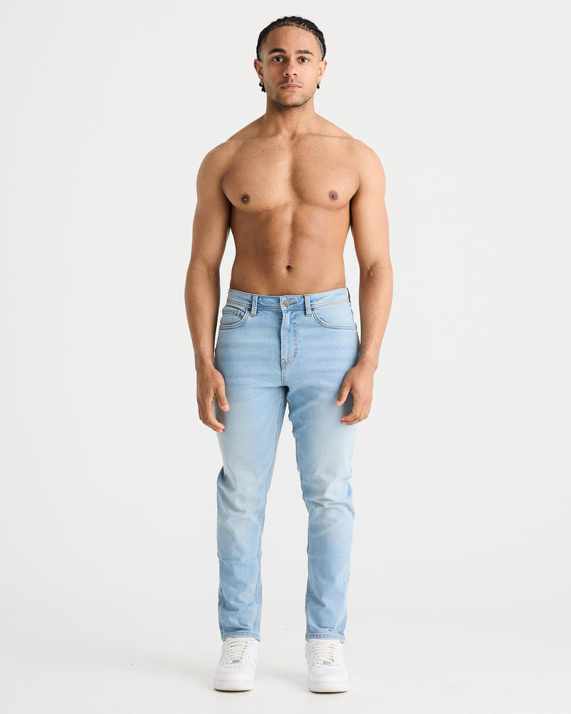 Light Blue Slim Fit Jeans