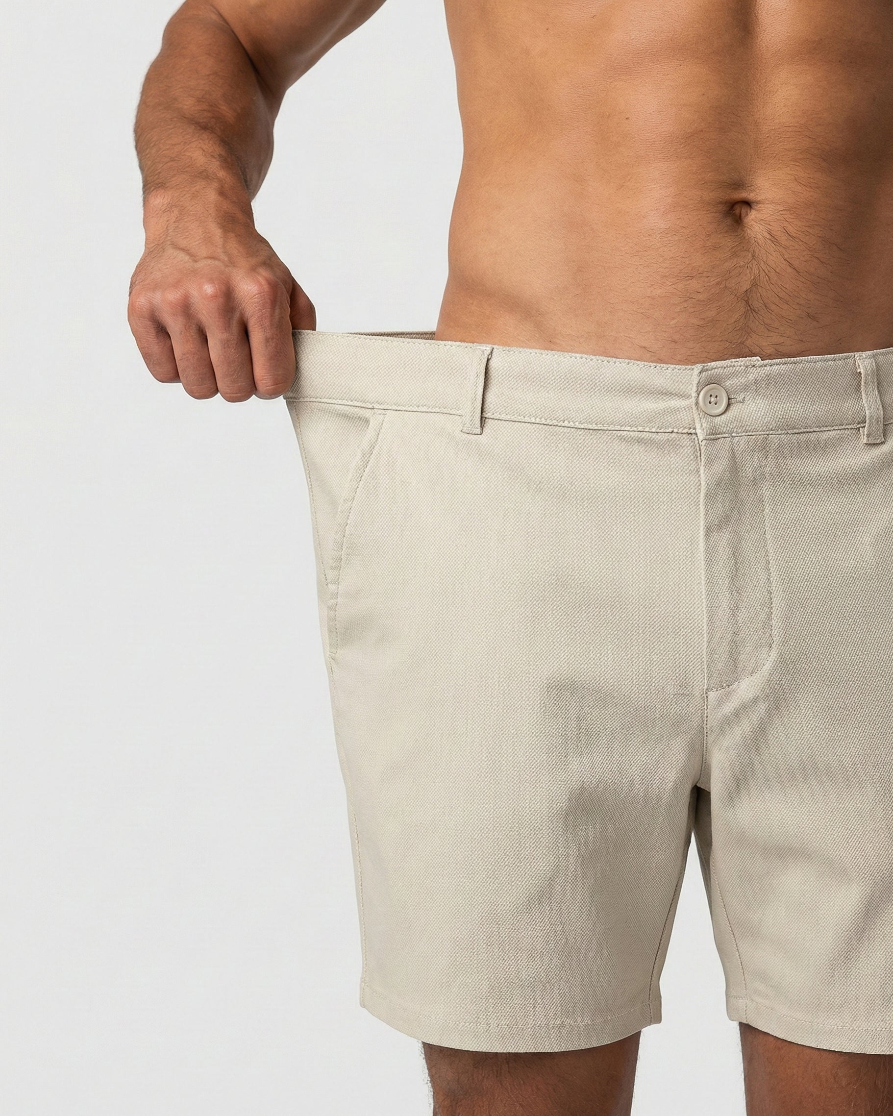 Sand Slim Fit - Stretch Chino Shorts