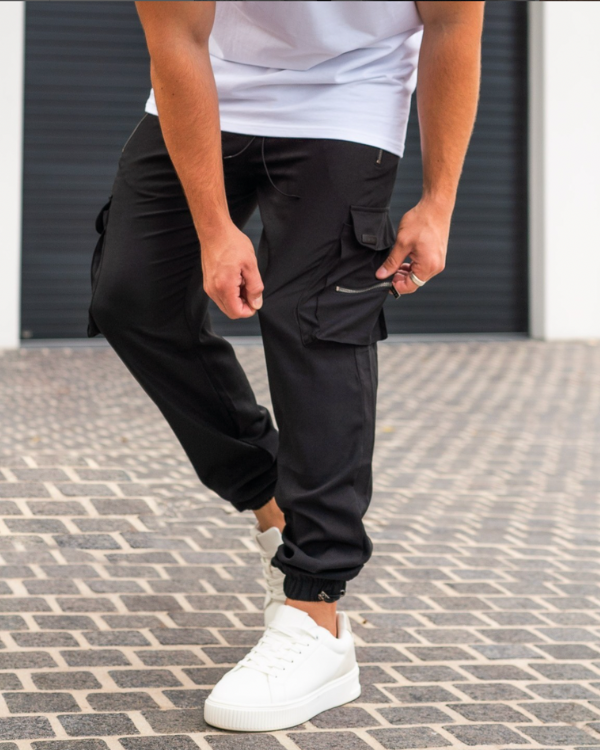 Sweatpants men black on sale