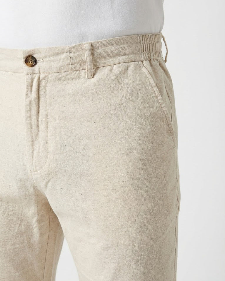 Sand Linen Pant