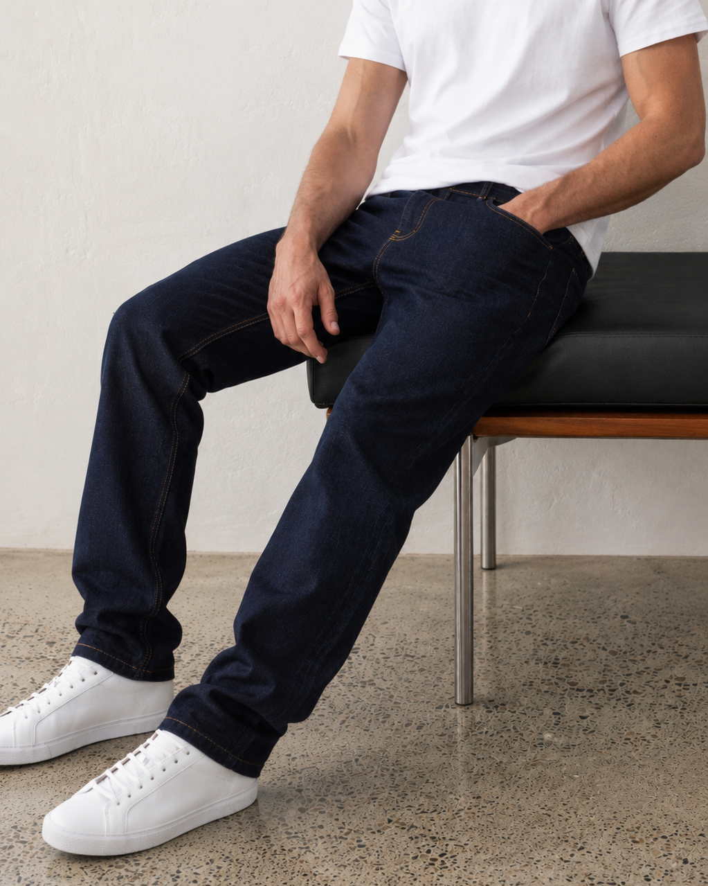 Indigo Relax Fit Jeans