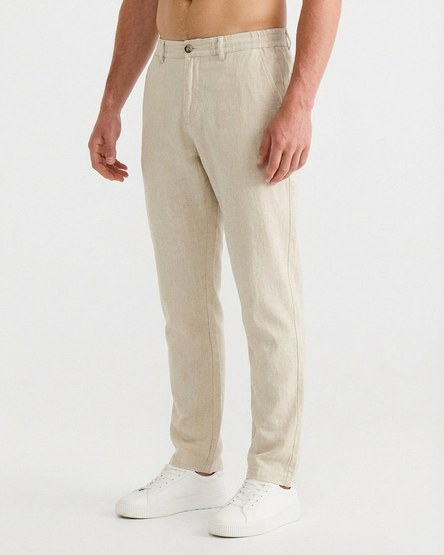 Sand Linen Pant