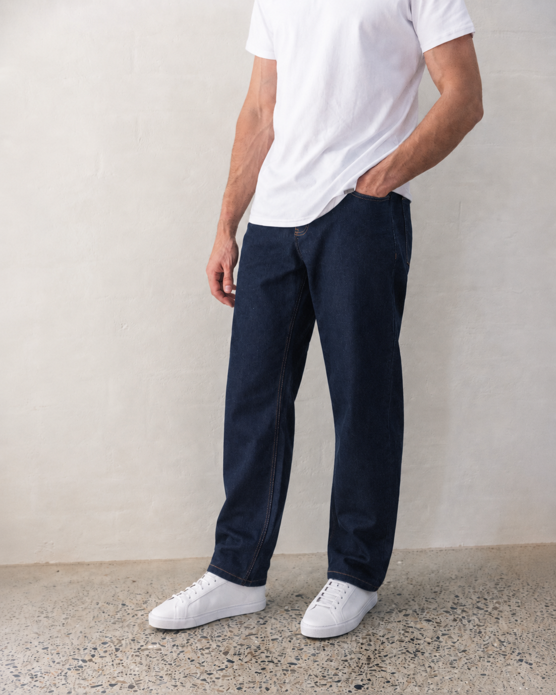 Indigo Relax Fit Jeans