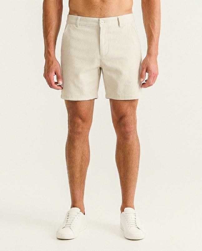 Sand Slim Fit - Stretch Chino Shorts