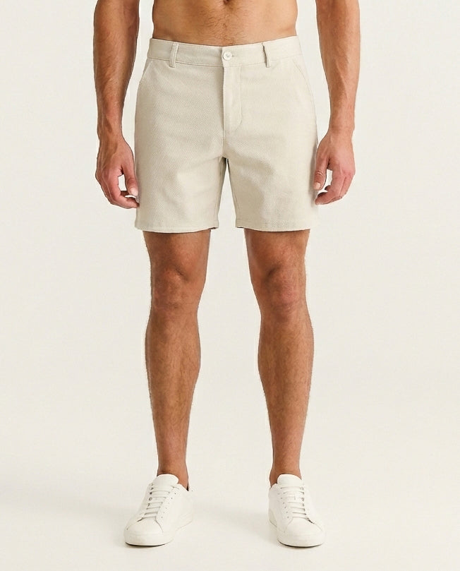 Sand Slim Fit - Stretch Chino Shorts