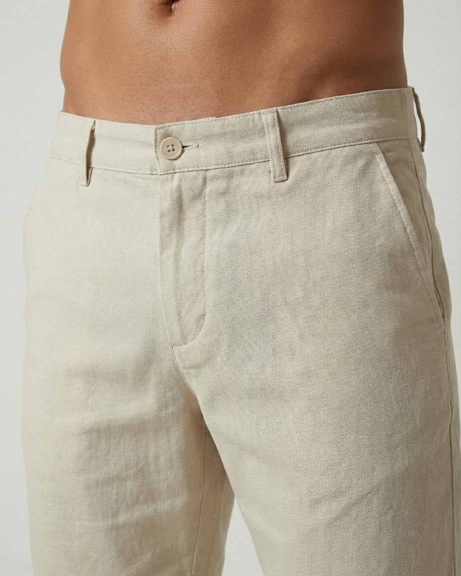 Sand Slim Fit - Stretch Chino Shorts