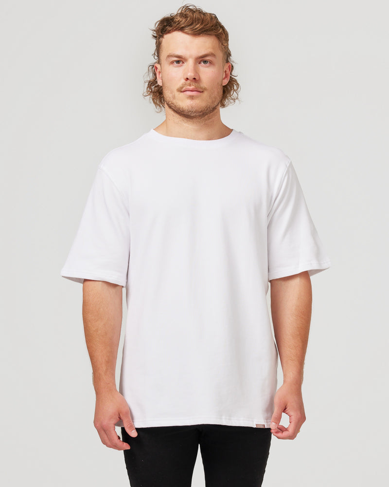 Front of Blank White T-shirt for men
