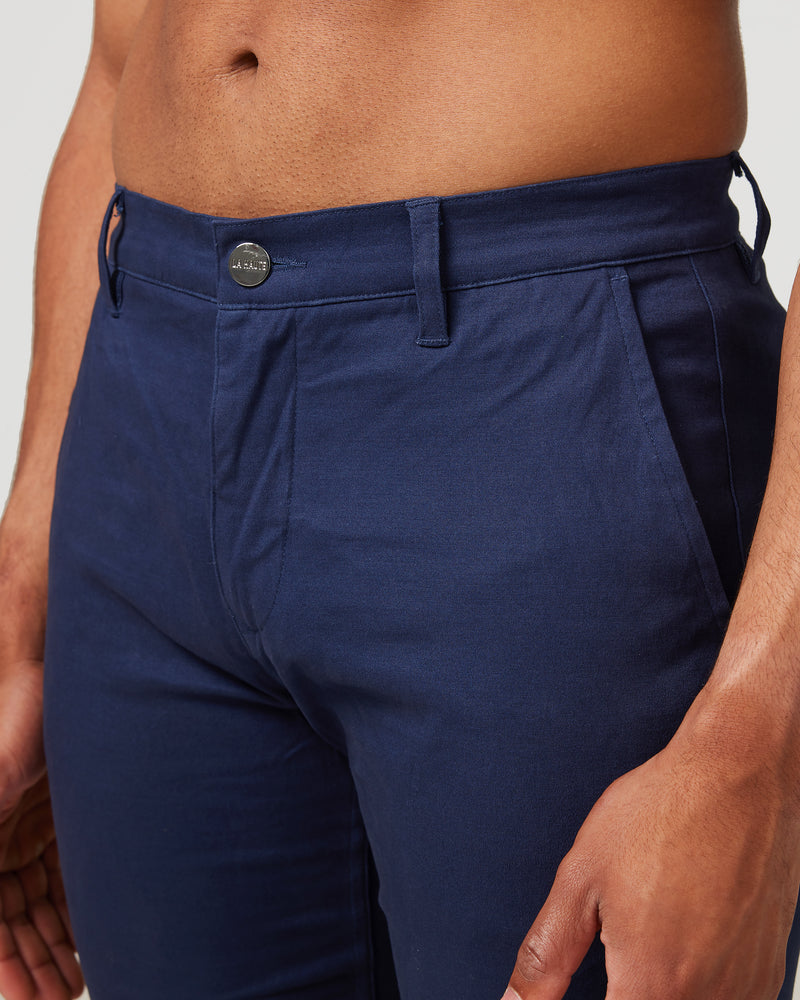 Navy Slim Fit Chino Pants | Mens Chino Pant | La Haute – la haute couture