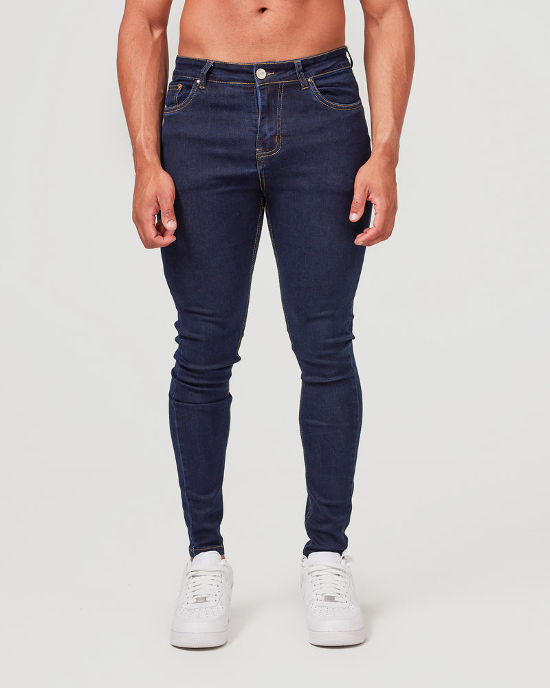 Indigo Blue Jeans | Men's Skinny Jeans | La Haute – la haute couture