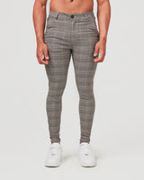 Grey Check Pants