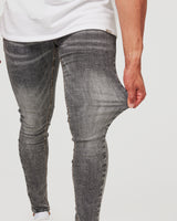 Faded Grey Jeans